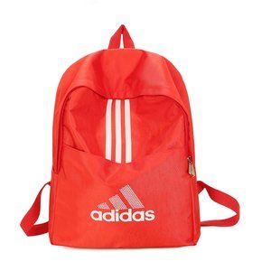 Adidas big red backpack